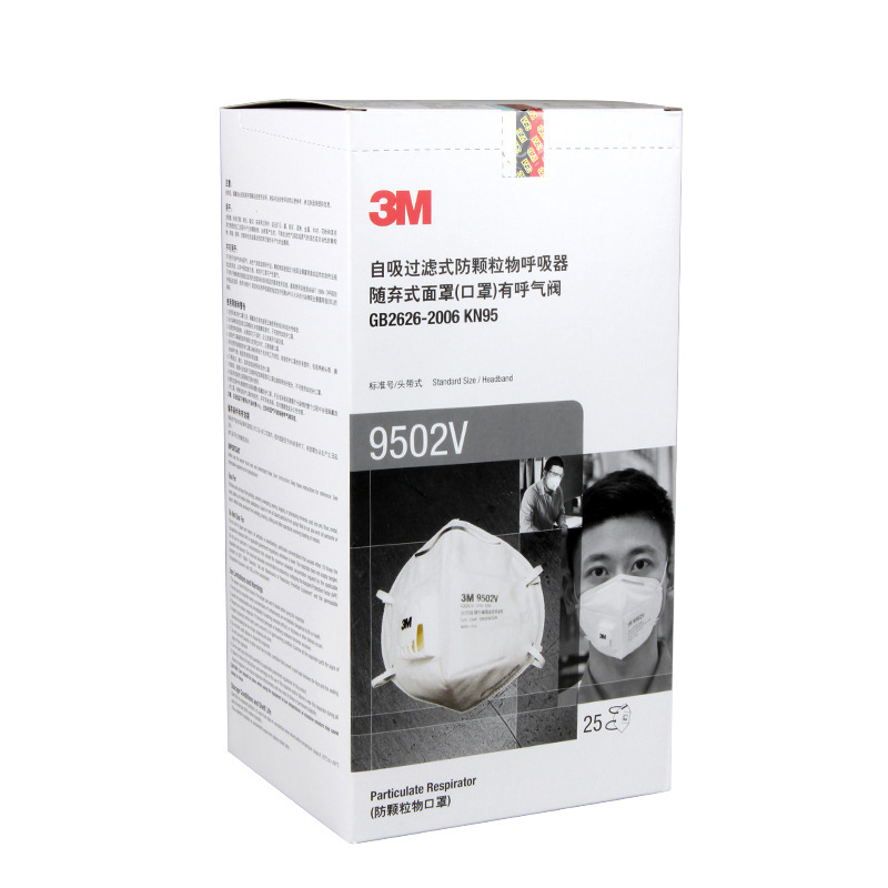 3M9502V KN95防塵口罩圖片4
