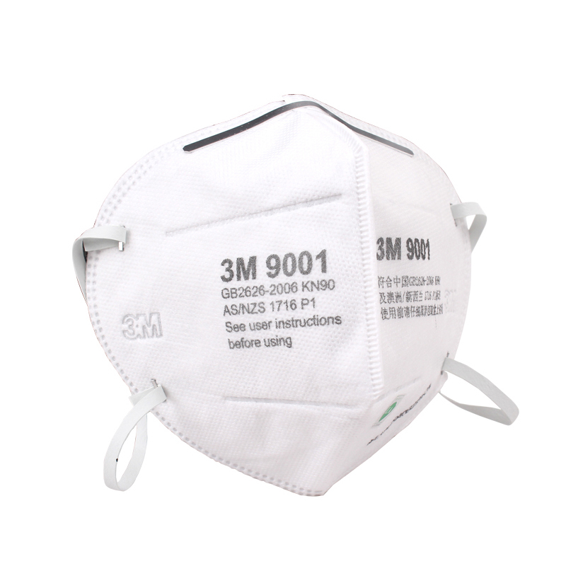 3M9001口罩耳帶式KN90防塵口罩(環(huán)保裝)圖片4