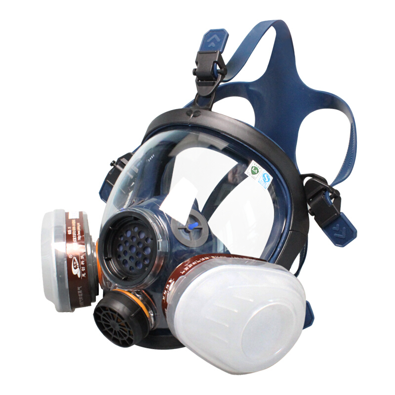 思創ST-S100X-1橡膠球面防毒面具圖片1