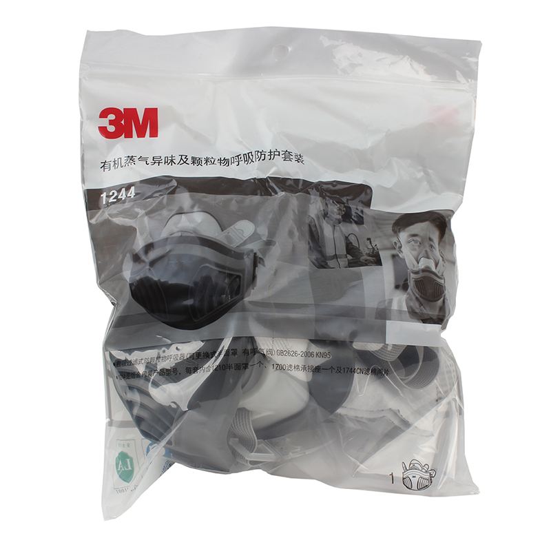 3M1244KN95有機(jī)蒸汽異味防毒面具圖片4