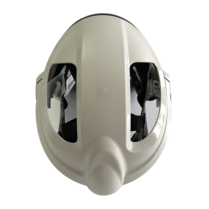 3M M-106帶通氣孔長管呼吸器硬頭盔圖片2
