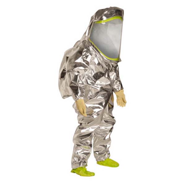 杜邦Tychem10000 TK601T LY防護(hù)服全封閉A級隔熱防化服圖片1