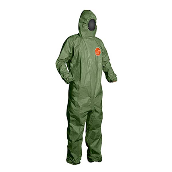 Dupont杜邦Tychem2000 SFR帶帽連體防護服QS127T GR圖片1