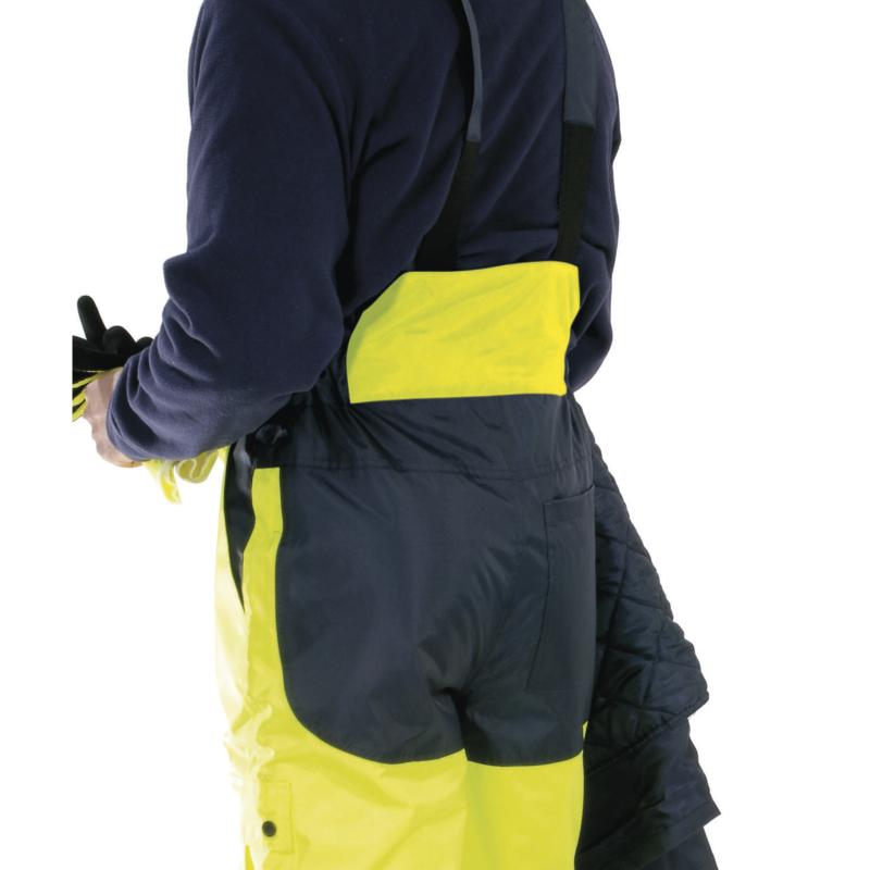 代爾塔404014PU涂層滌綸熒光防水防寒褲反光服圖片3