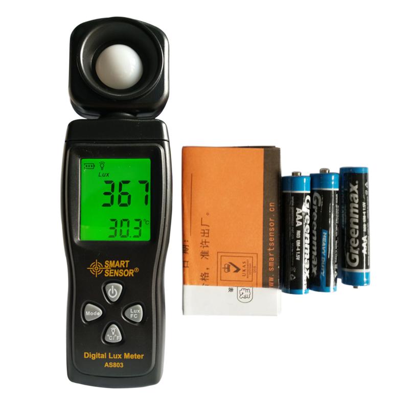 希瑪SENSOR AS803迷你型照度計(jì)圖片2