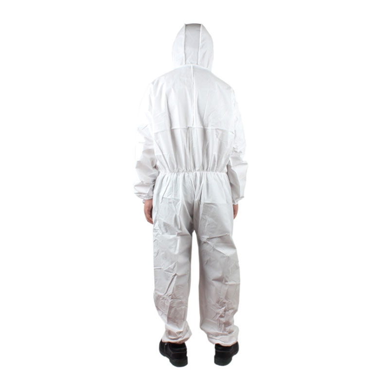 微護佳MG2000WH20-B-99-159-02白色舒適型有帽連體防護服圖片3