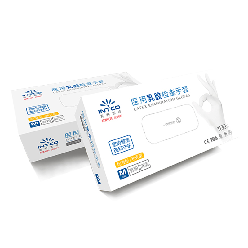 英科LGPCM1002一次性乳膠醫用手套圖片5