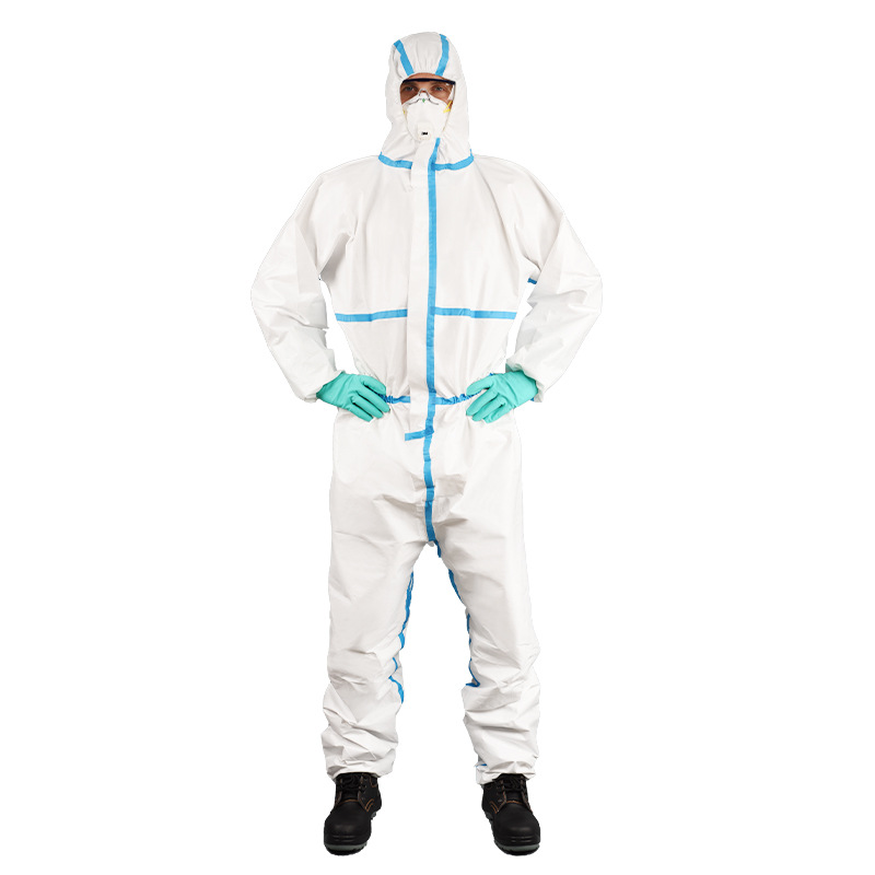 坤澤爾白色醫(yī)用防護(hù)服圖片1