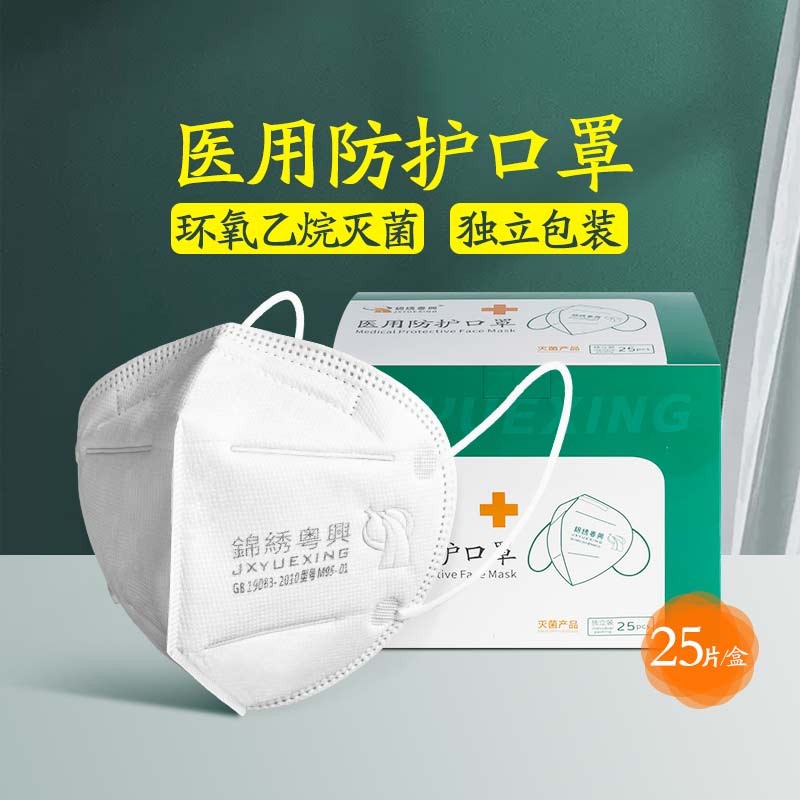 錦繡粵興M95-01滅菌級醫用防護口罩圖片2