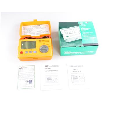 泰仕TES TES-1601數(shù)字式自動(dòng)換文件絕緣測(cè)試器圖片1