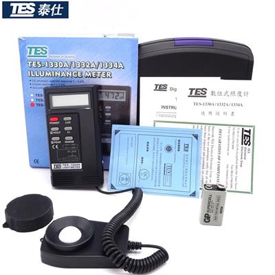臺灣泰仕TES-1334A數(shù)字式照度計圖片3