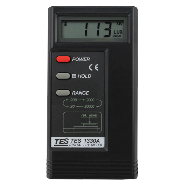 臺灣泰仕TES-1332A數(shù)字光照度計高精度亮度計圖片1