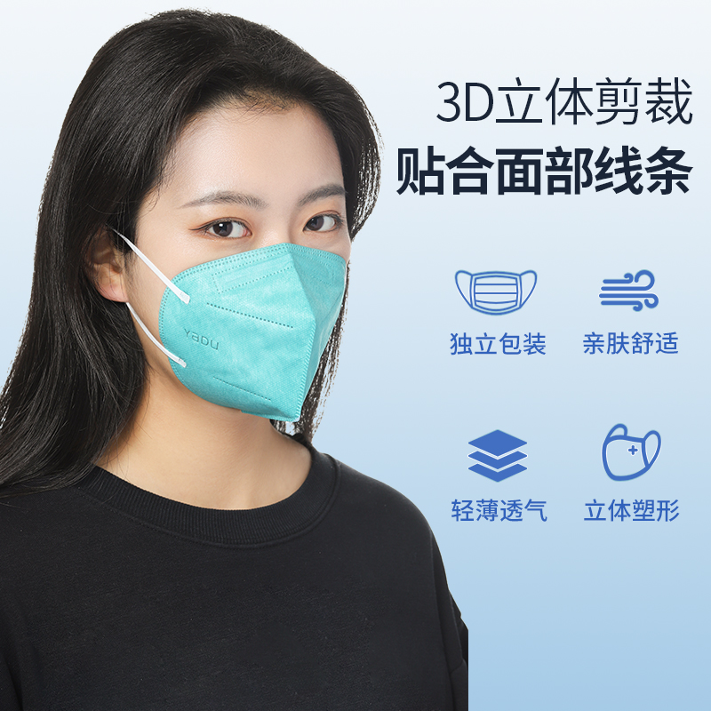 袋鼠醫生白色一次性醫用防護口罩圖片5