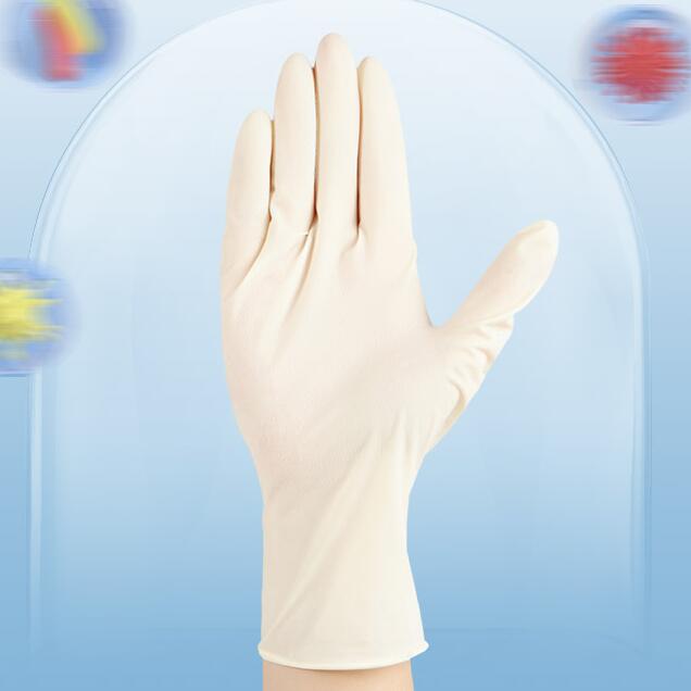 穩(wěn)健604-008655醫(yī)用橡膠檢查手套圖片2