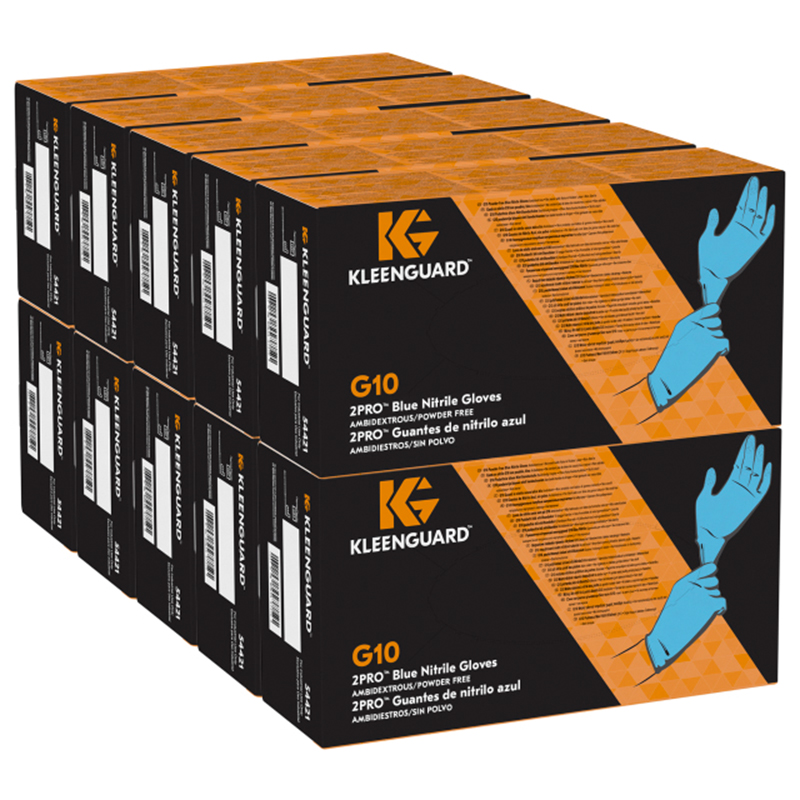 金佰利54423 KleenGuard G10藍色2PRO一次性丁睛手套L圖片3