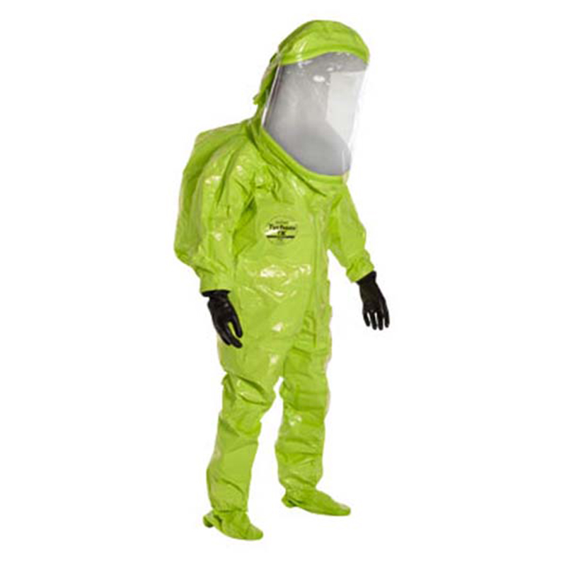Dupont杜邦Tychem10000 TK555T LY全封閉重型氣體致密型A級化學防護服圖片1