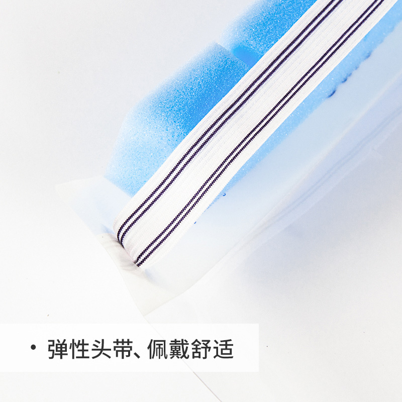 麥迪康2033高清防飛沫雙面防霧防護(hù)面屏圖片2