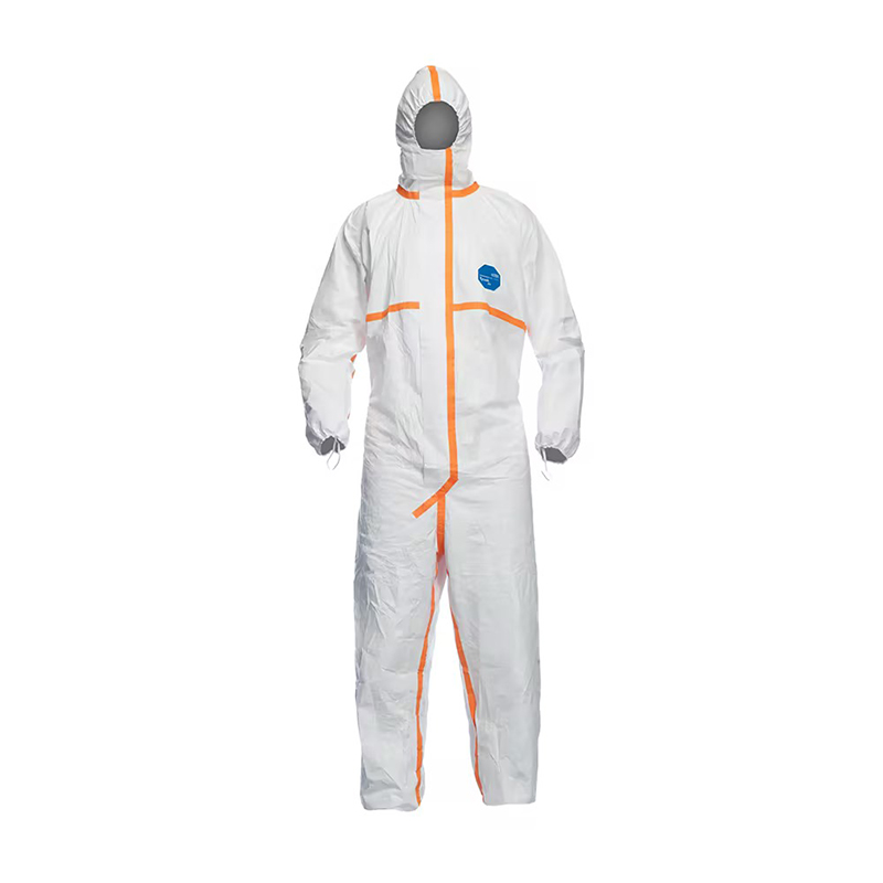 杜邦Tyvek800J TJ198TWHP防護(hù)服膠條連體C級(jí)防化服圖片2