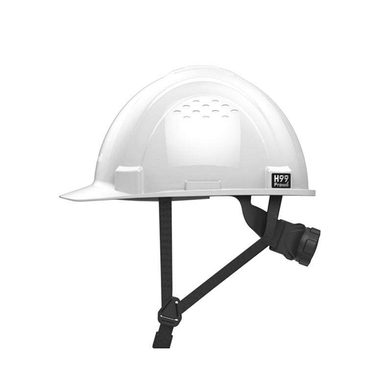 Honeywell霍尼韋爾H99PBA101SCN H99pro加強ABS款帶通風孔按鍵款白色安全帽圖片2