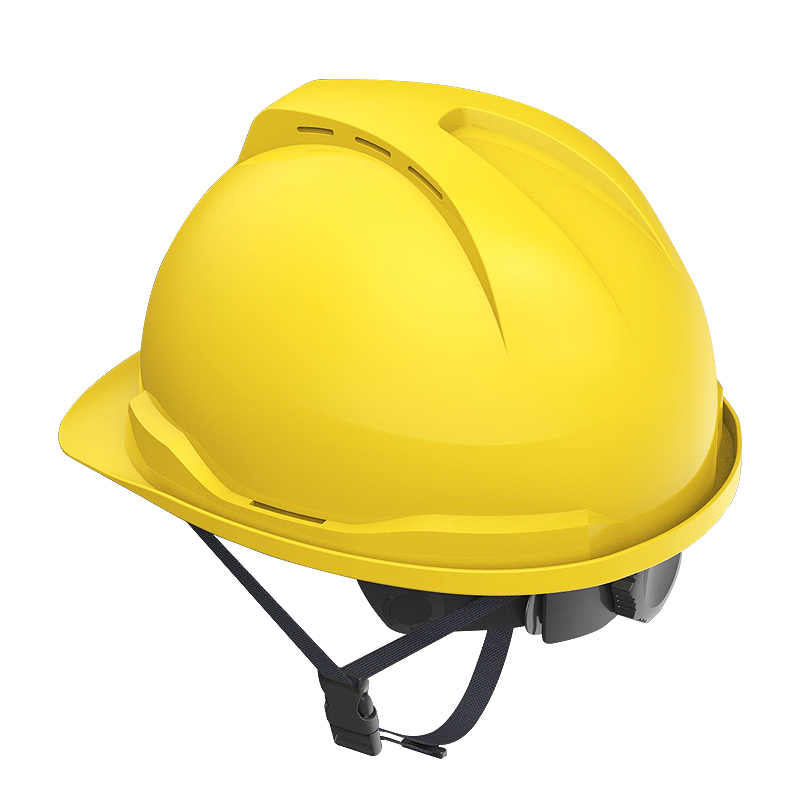 Honeywell霍尼韋爾Y99BAP102S Y99S系列ABS帶通風孔四點快插下頦帶黃色安全帽圖片1