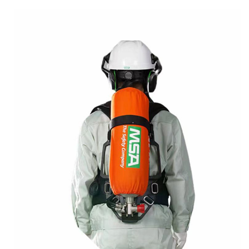 MSA梅思安10241908正壓式空氣呼吸器6.8L有表瓶閥大號面罩體AX2300圖片6