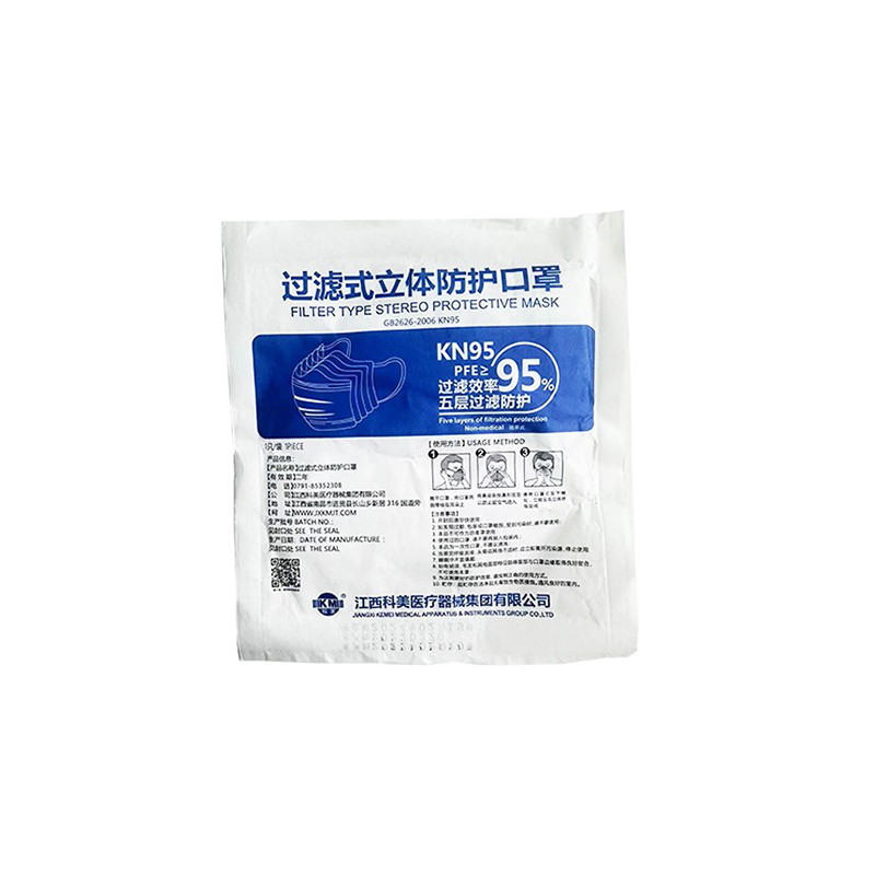 科美KN95過(guò)濾式立體防護(hù)口罩圖片1