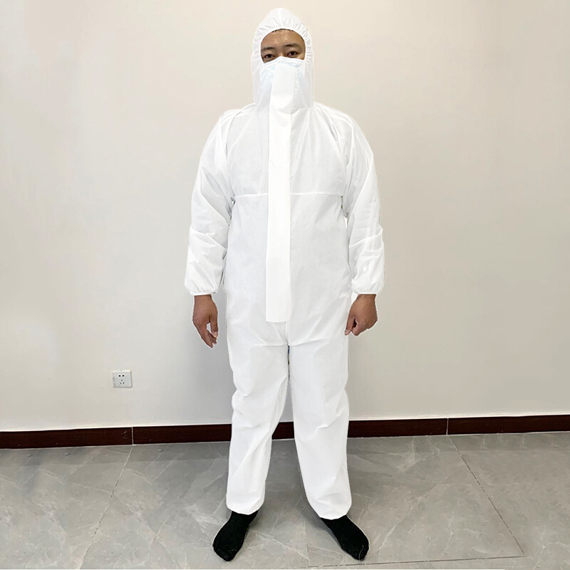 星工XGW-02L無(wú)塵連體防塵防水防油一次性防護(hù)服