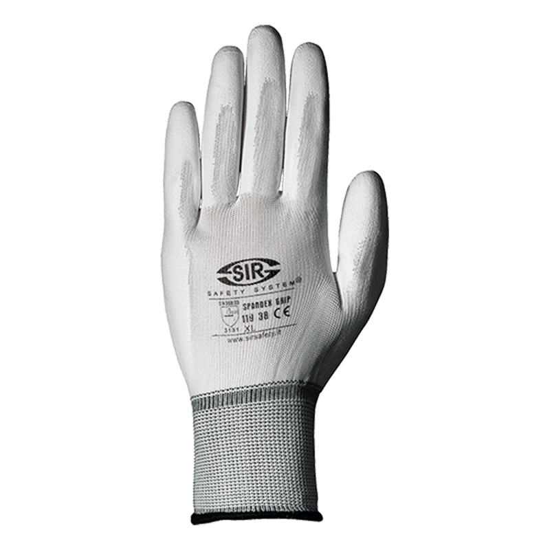 思而MA1417 SPANDEX GRIP防滑PU涂層通用勞保手套
