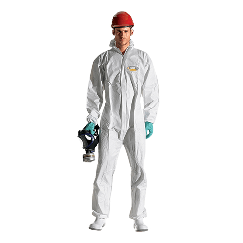 思而MC3440 CHEMFOR 8100白色連體帶帽防護(hù)服