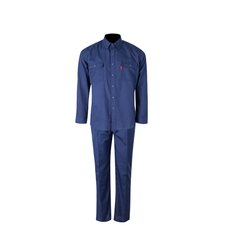 優普泰分體式防靜電阻燃工作服襯衫套裝