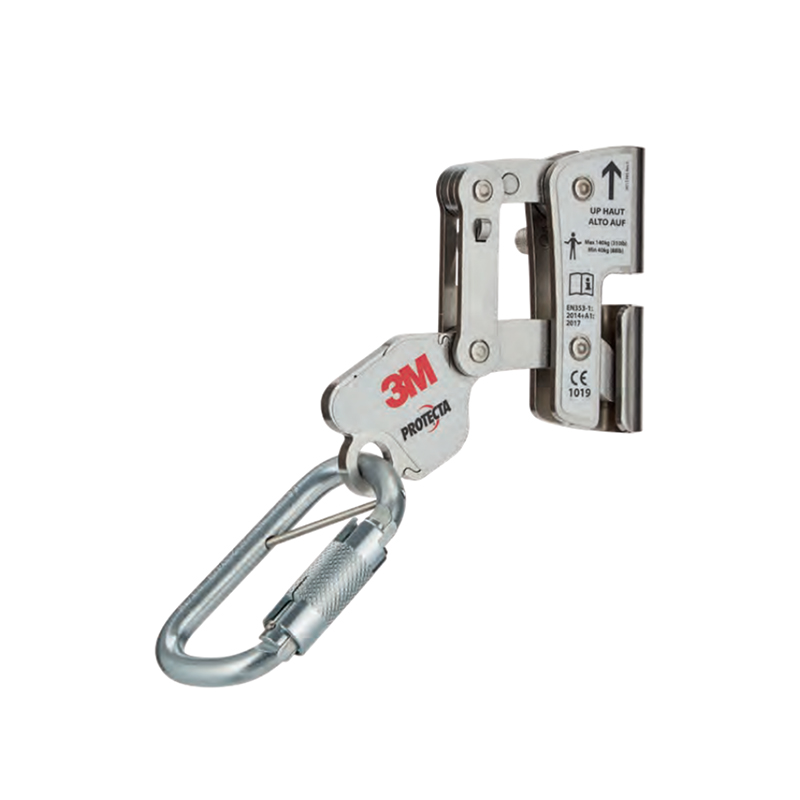 3M 6180200 Protecta Cabloc垂直爬梯系統鍍鋅鋼抓鋼索器