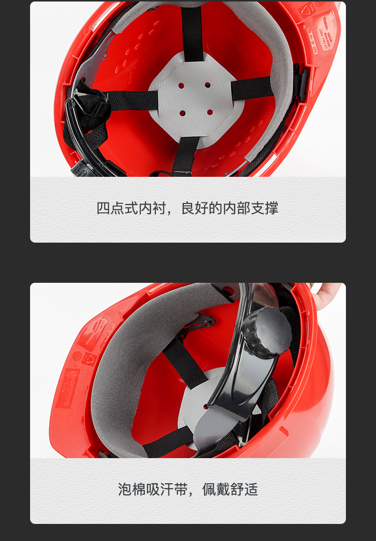 霍尼韋爾H99RA106S ABS湖藍色安全帽 H99S系列帶透氣孔16