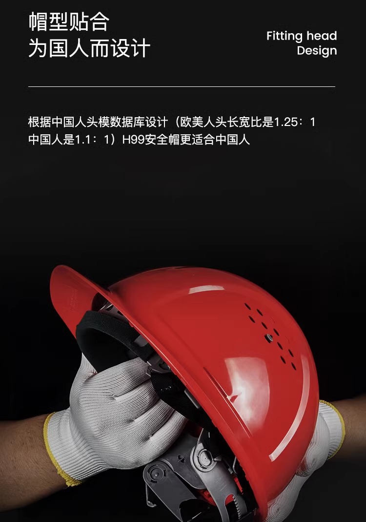 霍尼韋爾L99RS103S PE橙色安全帽 L99S系列安全帽9