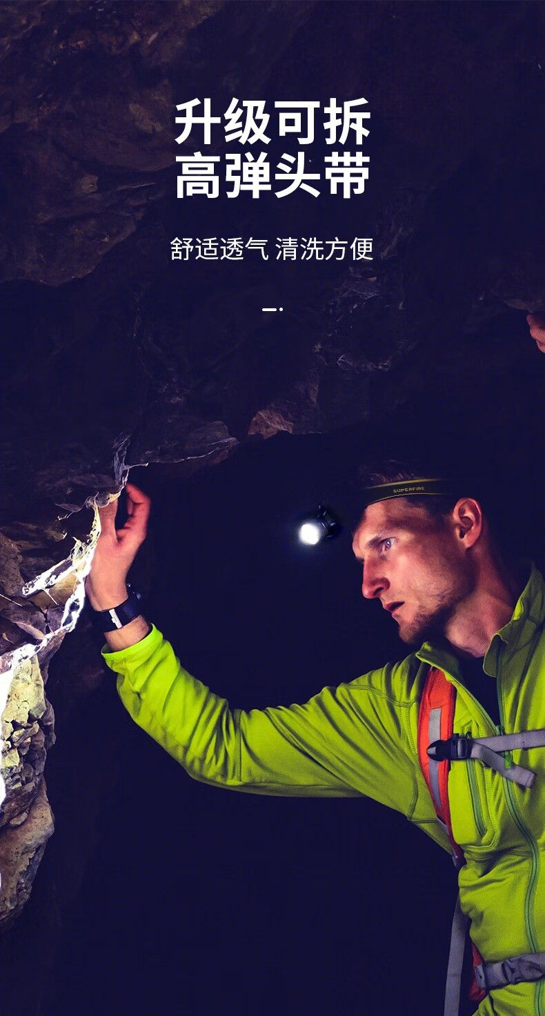 神火HL55-C智能感應揮手即亮強光遠射戶外多用頭燈11.jpg
