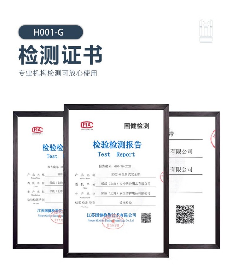 PIP H001-G經(jīng)濟(jì)款單掛點(diǎn)全身式安全帶9