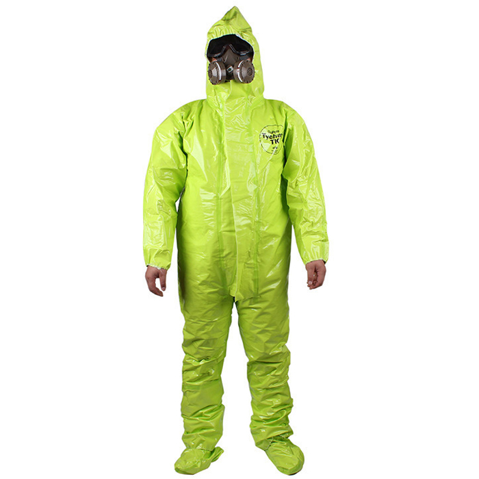 DuPont杜邦Tychem10000 TK128T LY防化服B級(jí)重型防護(hù)服