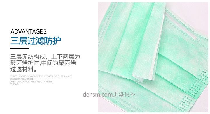 3M1827醫(yī)用外科口罩三層過濾防護