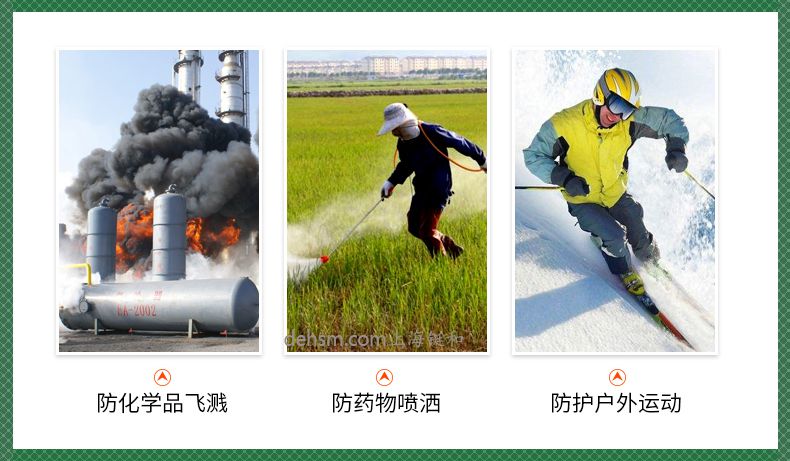 雷克蘭G1510護目鏡防化學品飛濺，農藥噴灑